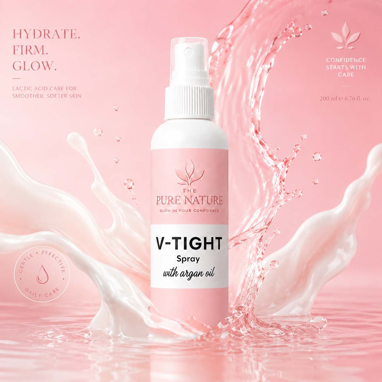 The Pure Nature All Natural Instant Vaginal Tightening Spray - 120ml