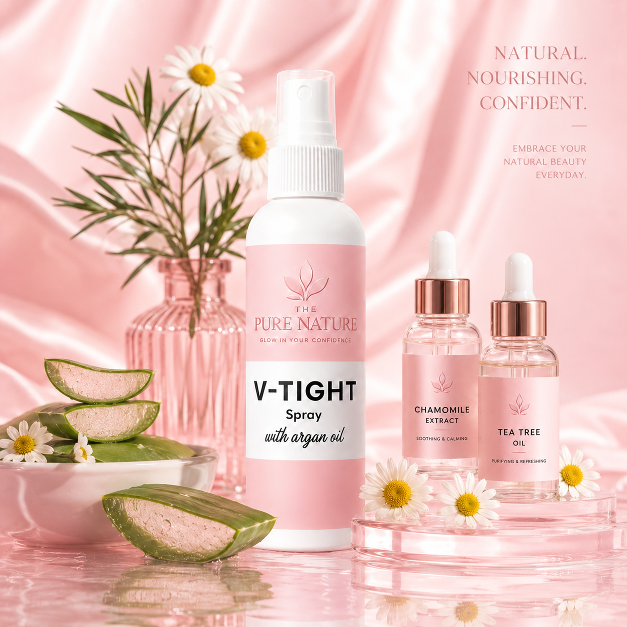 The Pure Nature All Natural Instant Vaginal Tightening Spray - 120ml